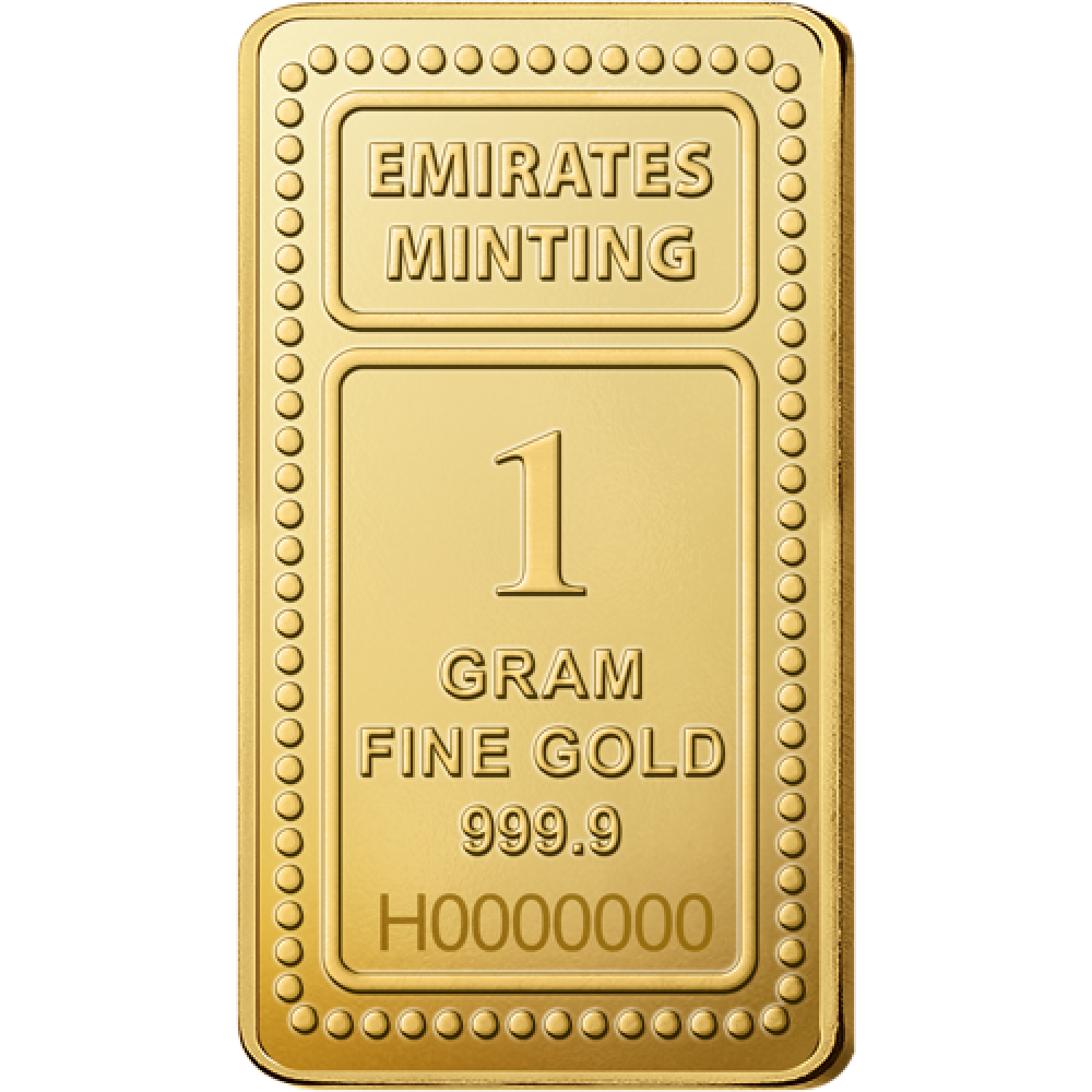 1g Gold Bar (999.9)