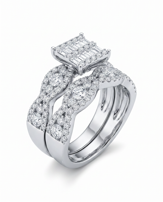 Engagement & Wedding Ring